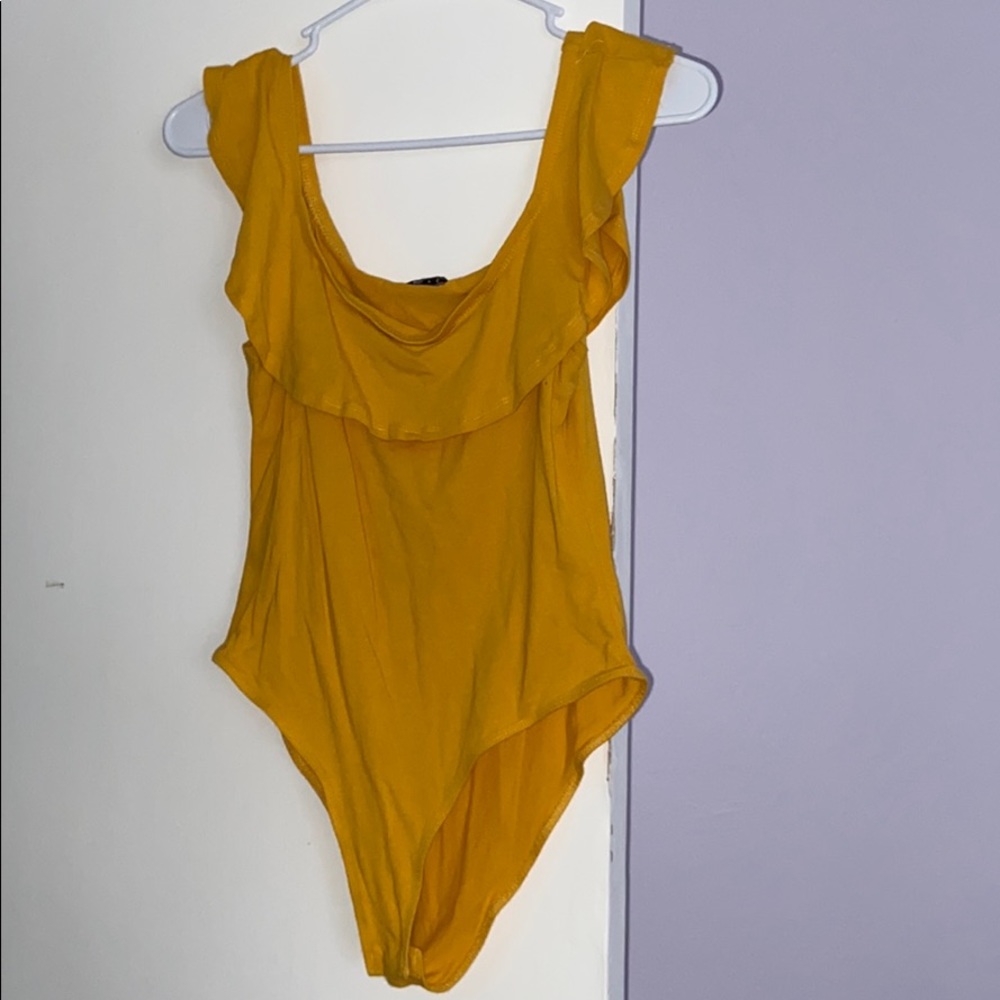 Off the shoulder bodysuit